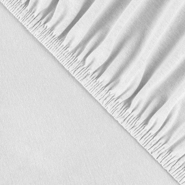 Julius Zöllner Jersey Spannbettlaken für Wiegen & Stubenwagenmatratzen 90x 40 cm, Weiß 50% Rabatt mit kostenlosem Versand