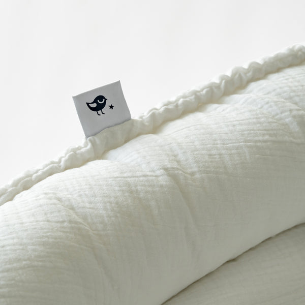 Julius Zöllner Musselin Kuschelnest NIDO, Ivory Rabatte dieses Monats