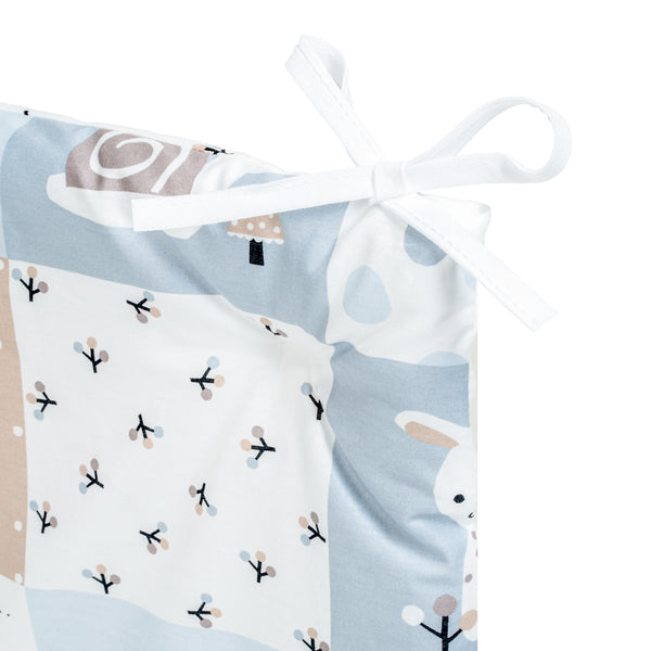 Julius Zöllner Nestchen für das Babybett, Patch Blue Weihnachtsangebot