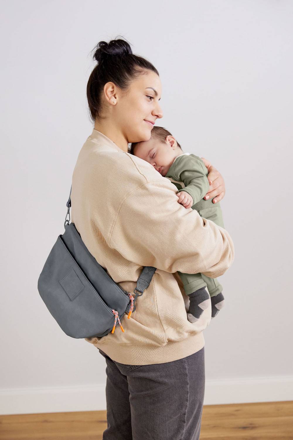 Lässig Kinderwagen Organizer - Bum Bag, Anthrazit Bis zu 65% Rabatt