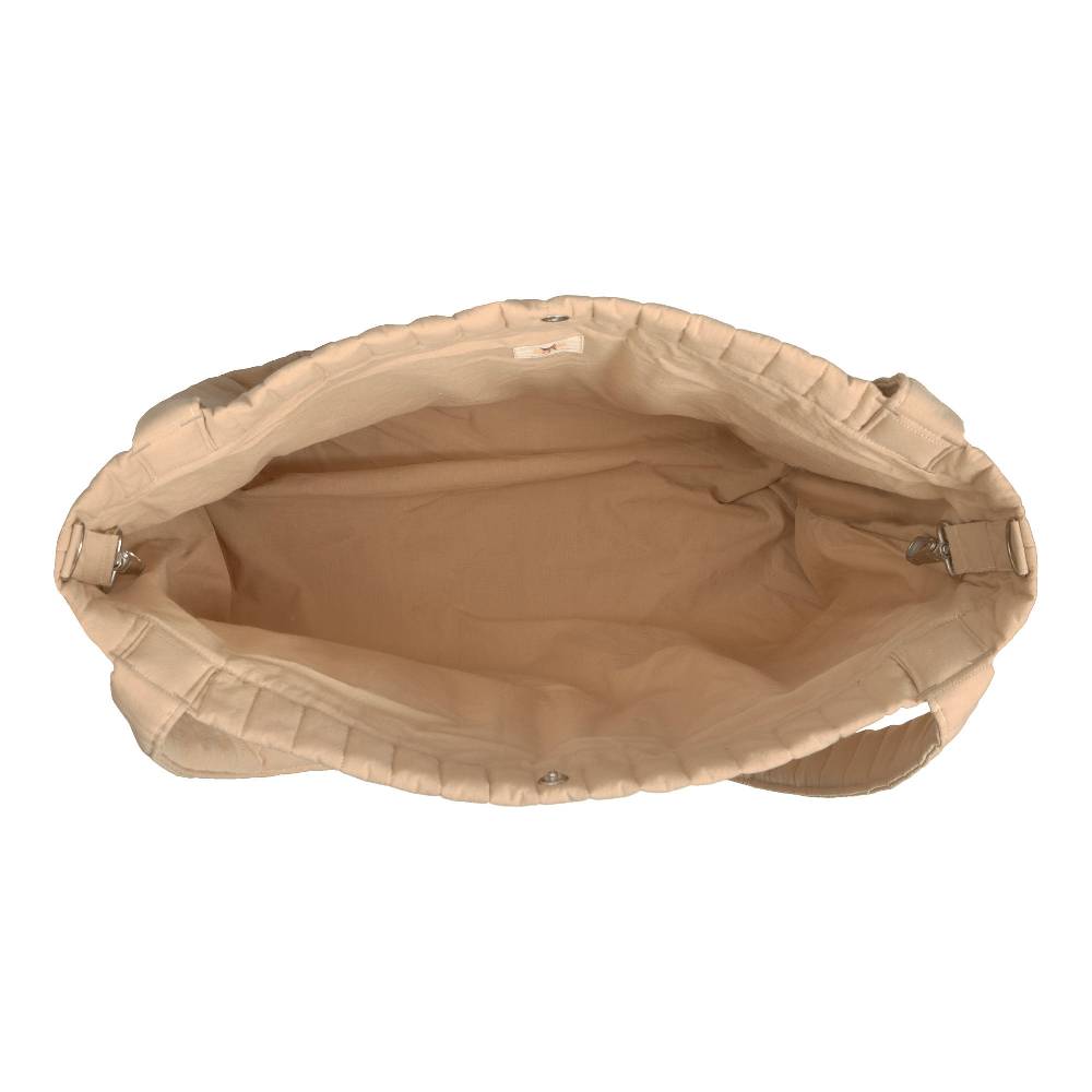 Lässig Shopper MIX - Baumwolle, Beige Sonderangebot der Fabrik