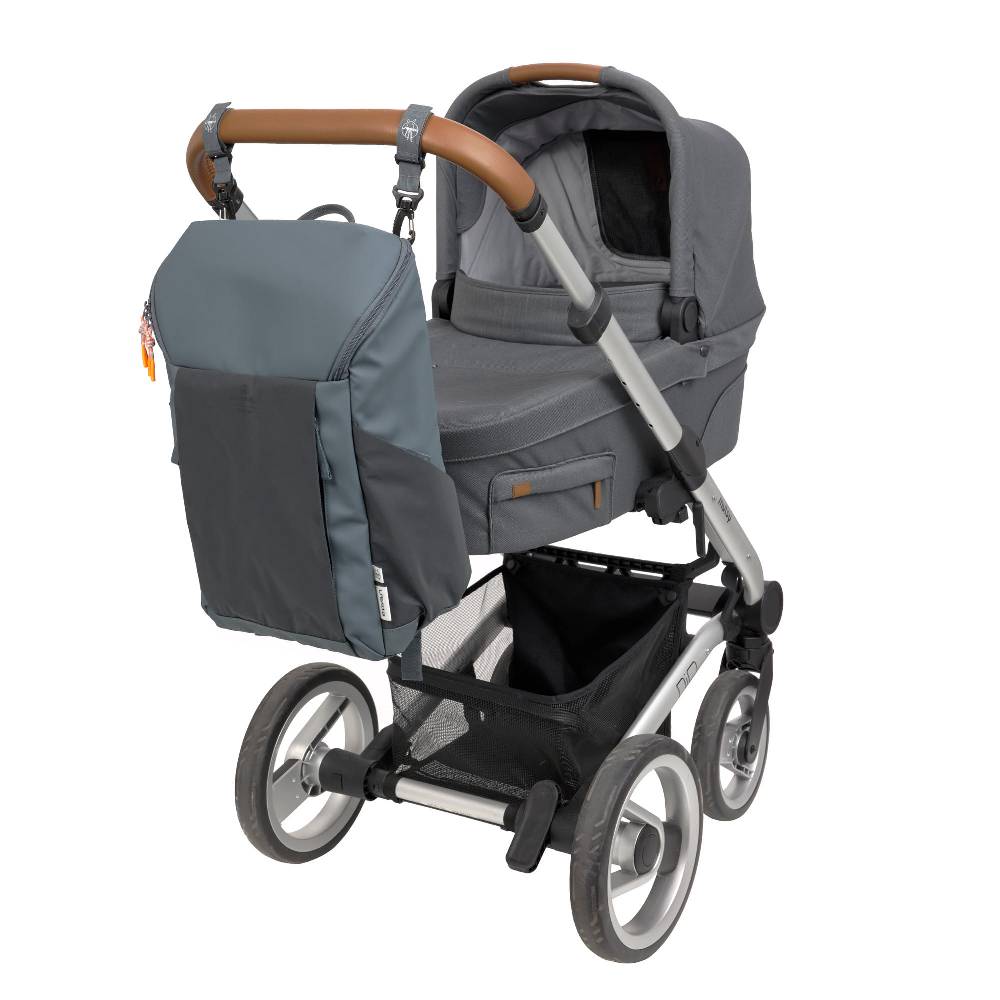 Lässig Wickelrucksack reflektierend - Slender Up Backpack, Anthrazit Bis zu 55% Rabatt
