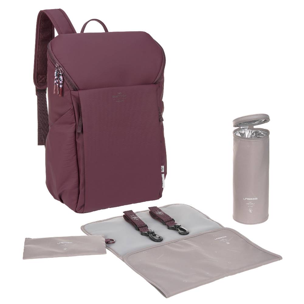 Lässig Wickelrucksack - Slender Up Backpack, Tiefrot Super Rabatt