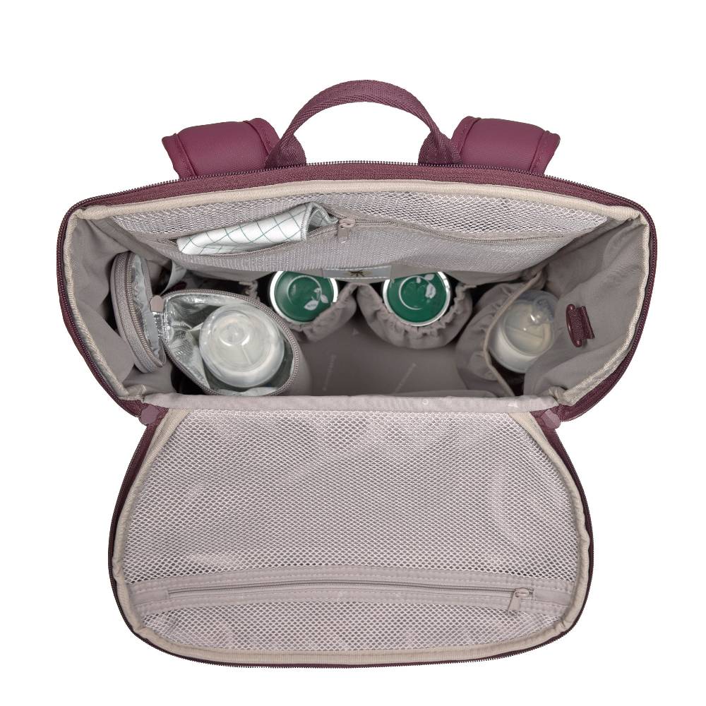 Lässig Wickelrucksack - Slender Up Backpack, Tiefrot Super Rabatt