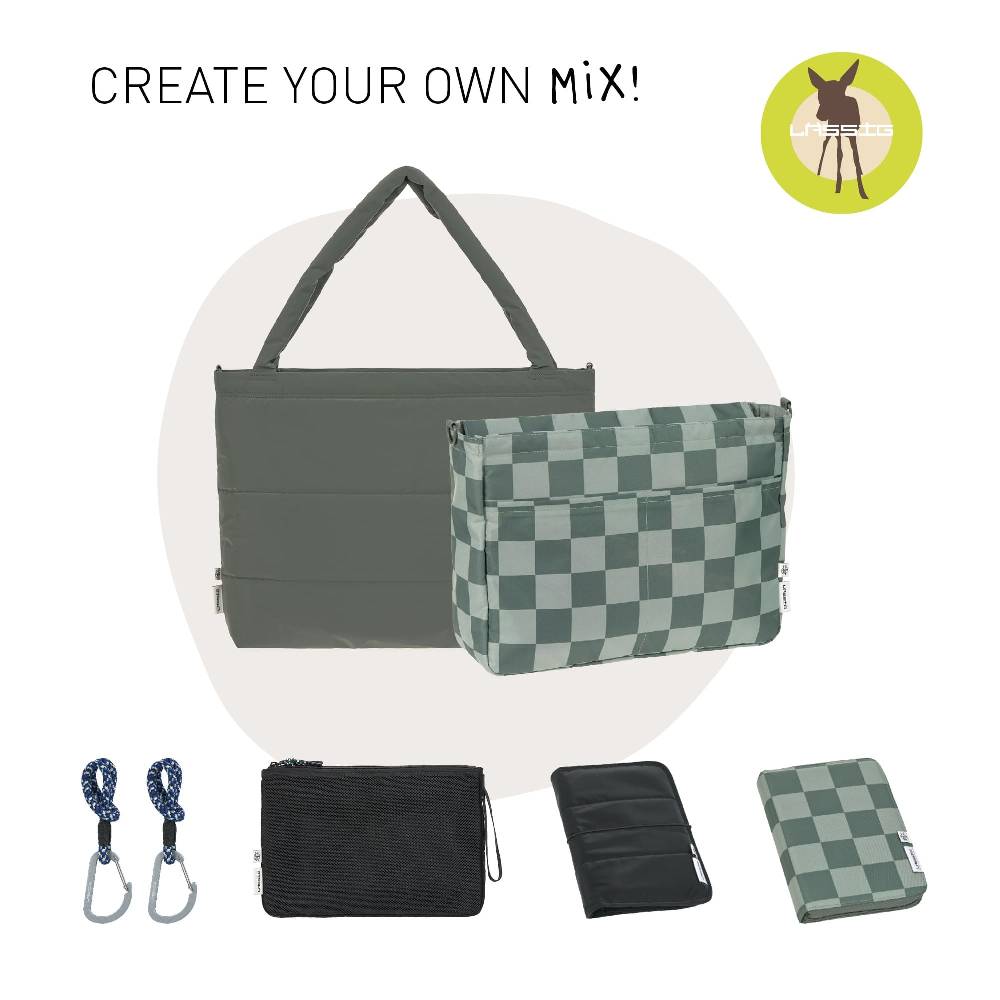 Lässig Shopper MIX, Oliv Begrenzt auf 3 Tage