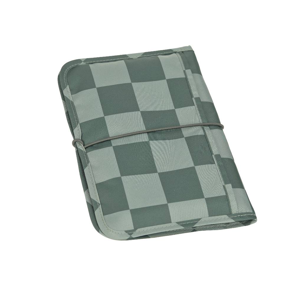 Lässig Windeltasche - kleine Wickeltasche, Grün Oliv im Angebot