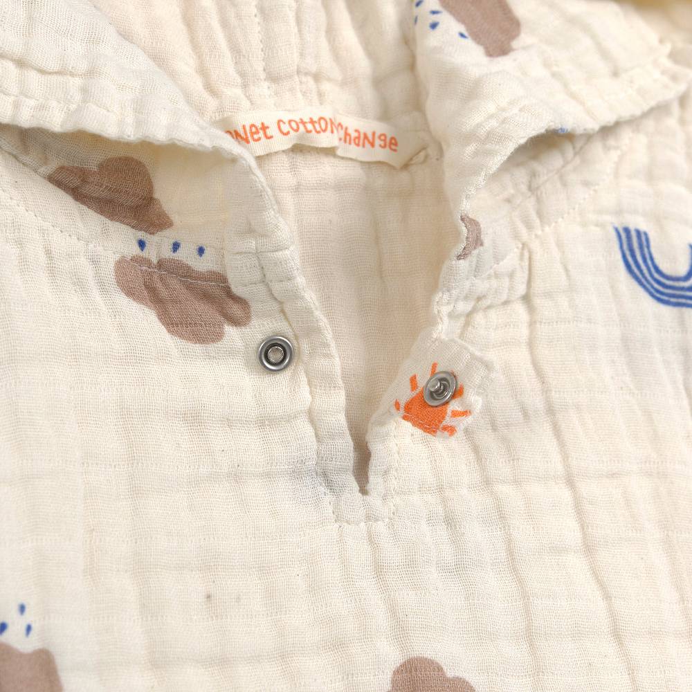 Lässig Badeponcho Kinder - Nature, Beige Günstig kaufen