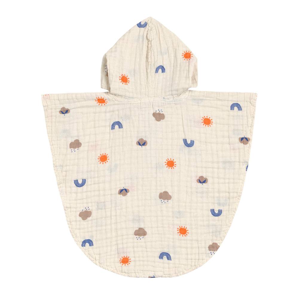 Lässig Badeponcho Kinder - Nature, Beige Günstig kaufen