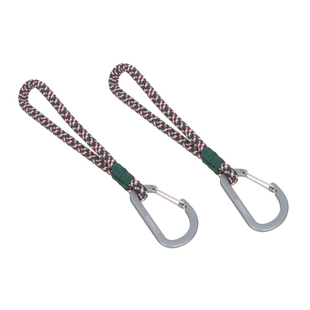 Lässig Kinderwagenhaken 2er Set - Karabiner, Grün Lila Begrenztes Angebot
