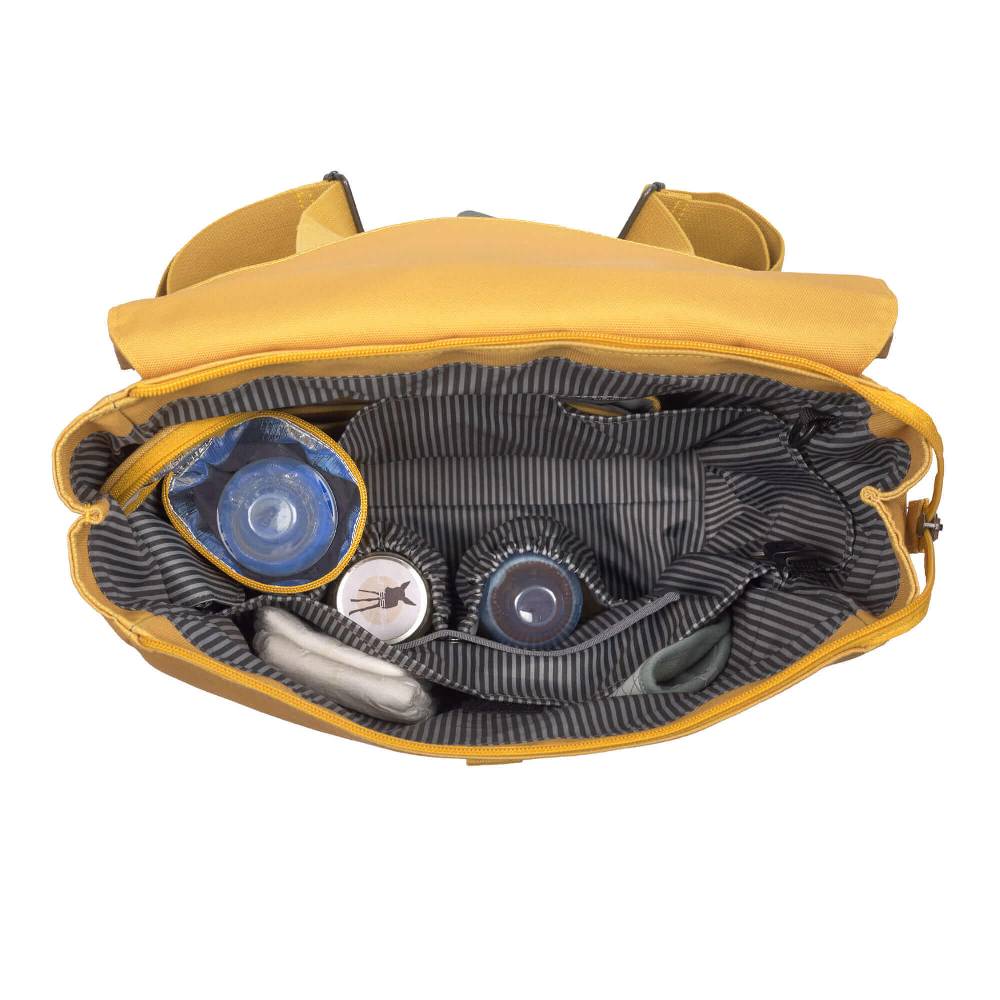 Lässig Wickelrucksack - Green Label Adventure Backpack, Lemon Curry Black Friday
