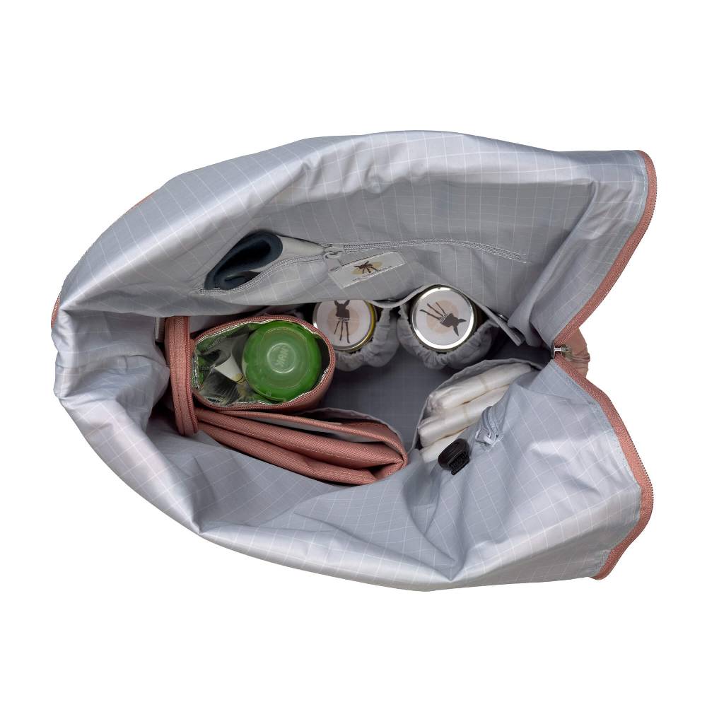 Lässig Wickelrucksack - Rolltop Backpack, Cinnamon Jubiläumsangebot