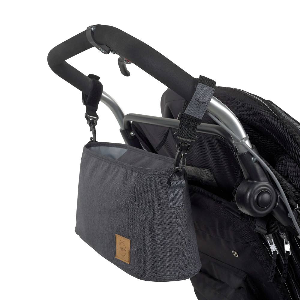 Lässig Kinderwagentasche - Goldie Buggy Organizer, Anthracite Lagerräumung