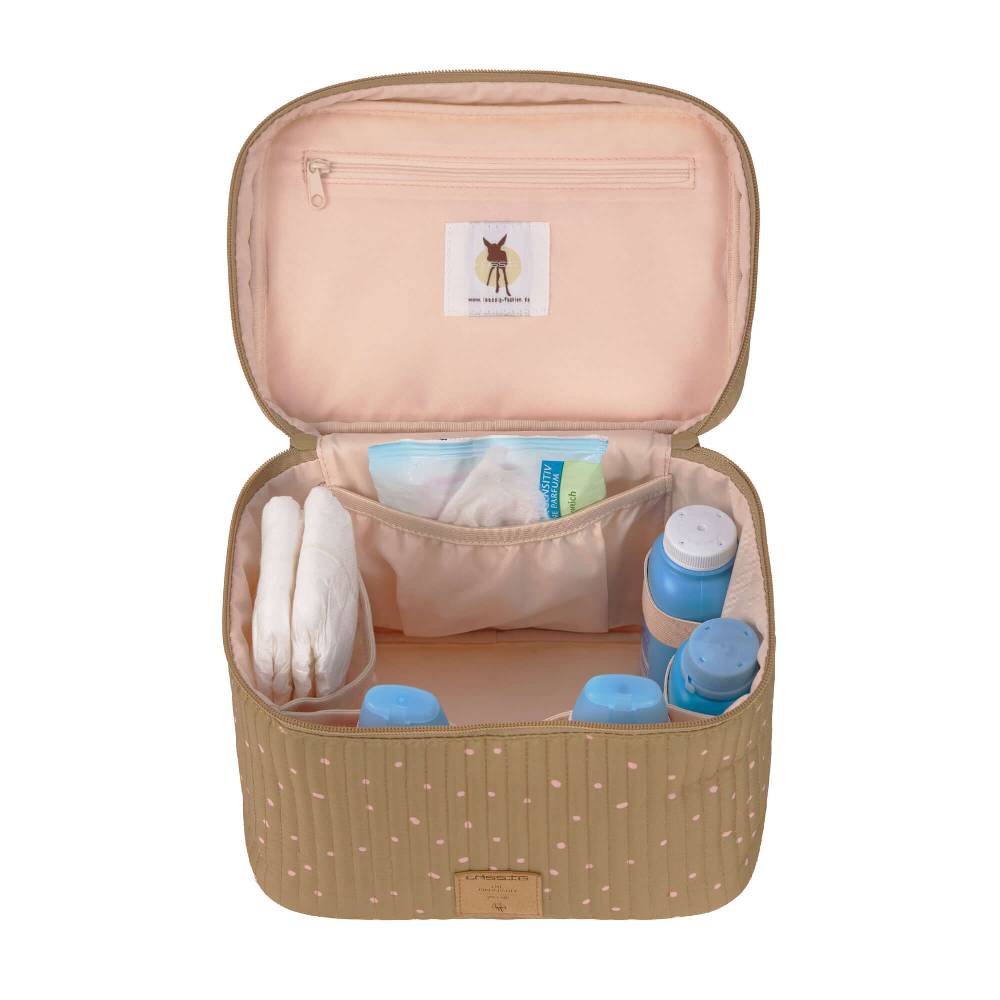 Lässig Wickeltisch Organizer - Nursery Caddy To Go, Dots Curry Heißer Verkauf