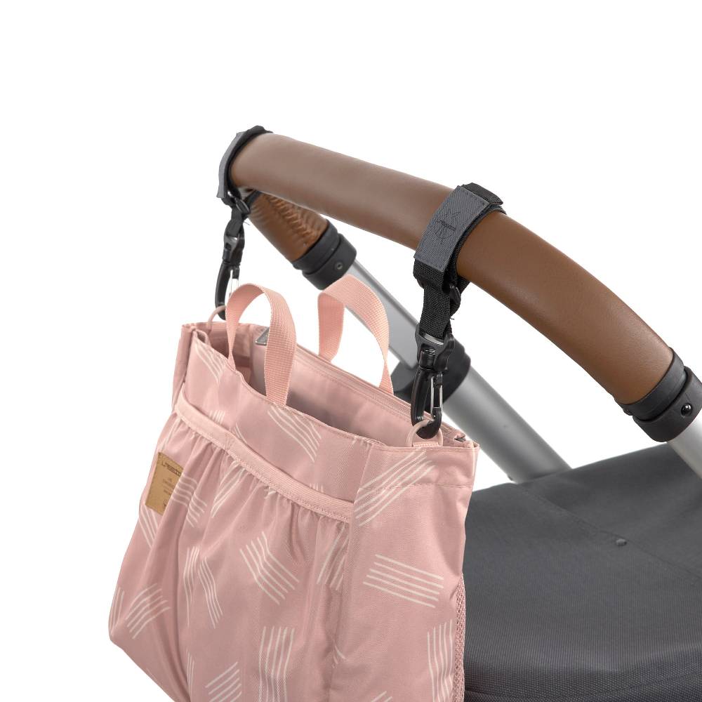 Lässig Wickeltasche - Multitalent Organizer Soft Stripes Rose, Rosa Top Angebot