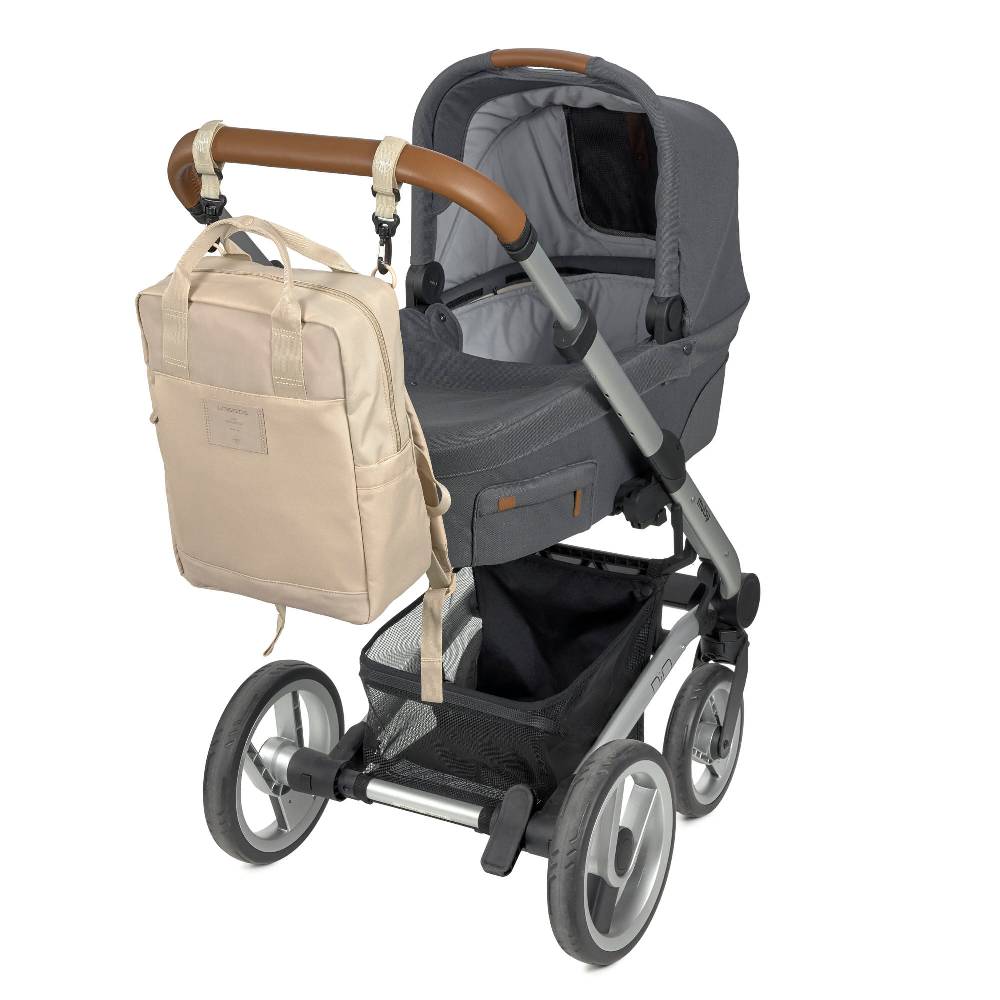 Lässig Wickelrucksack - Vividal Backpack, Humus Blitzangebot