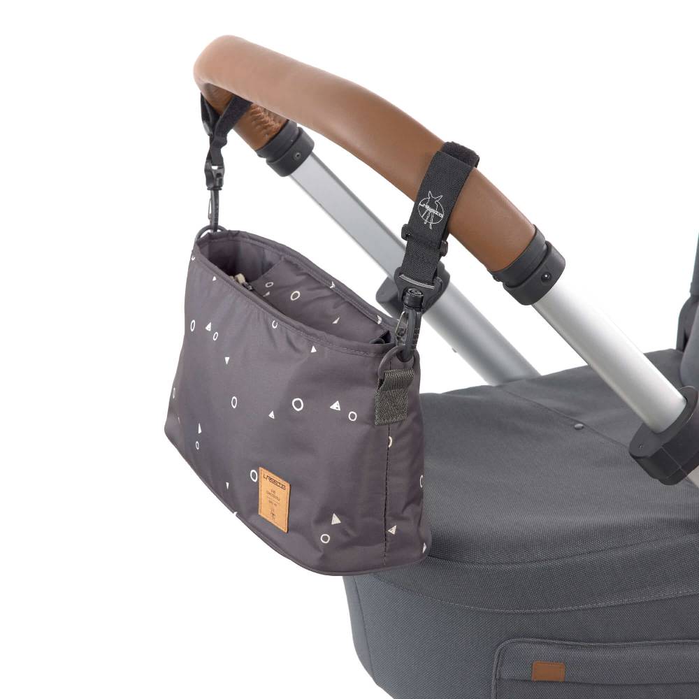 Lässig Kinderwagen Organizer - Universe Anthracite, Anthrazit Neuheiten