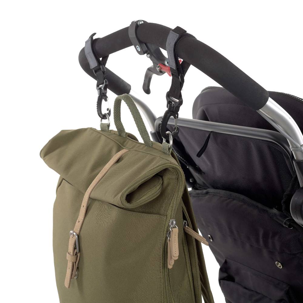 Lässig Wickelrucksack - Rolltop Backpack, Olive Kauf eins, bekomm eins gratis
