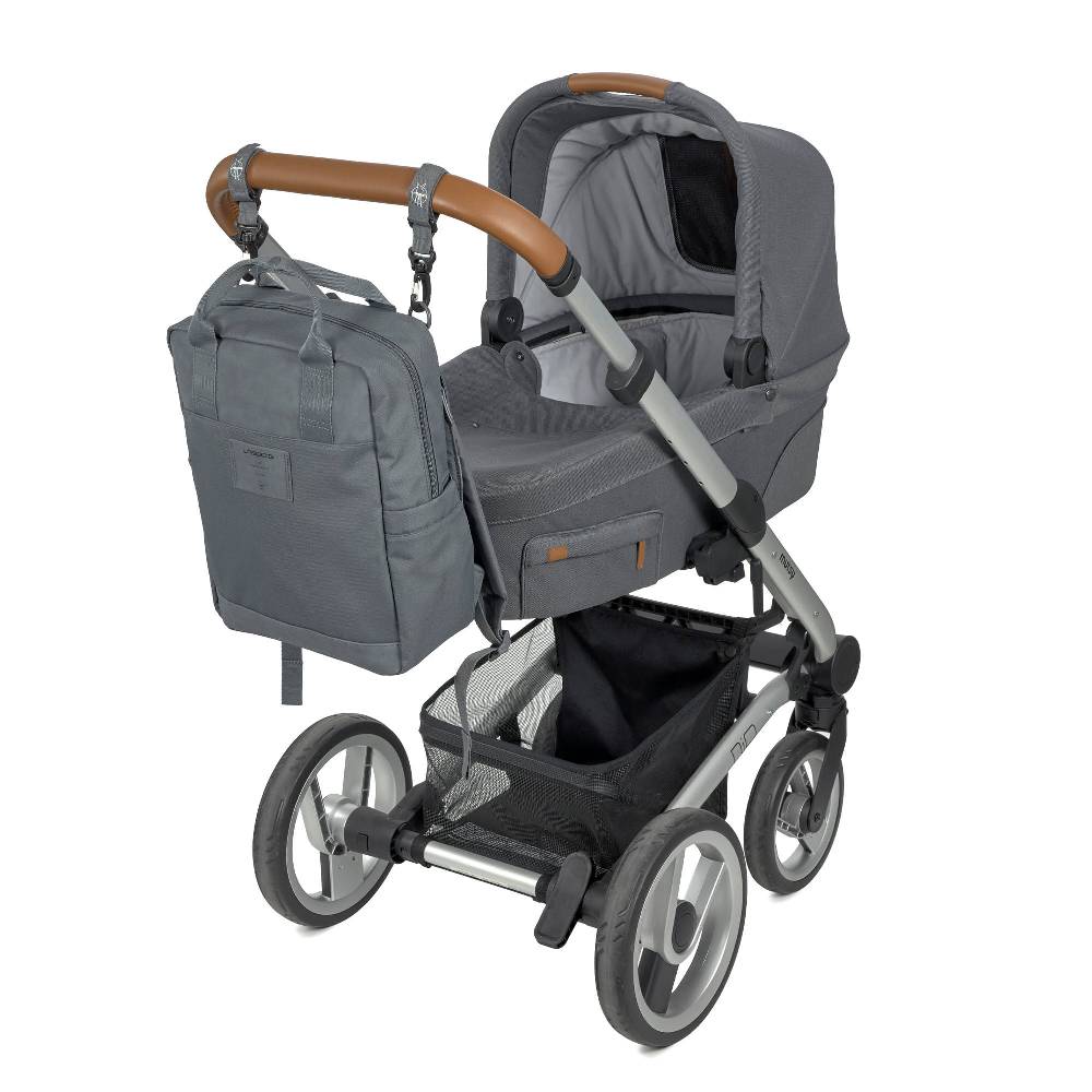 Lässig Wickelrucksack - Vividal Backpack, Anthrazit Tiefpreis
