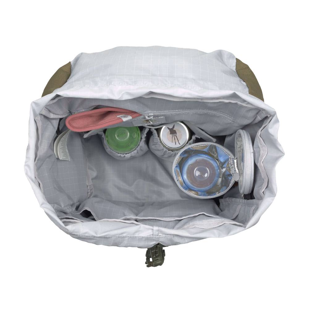 Lässig Wickelrucksack - Outdoor Backpack, Olive Kostenlose Rückgabe