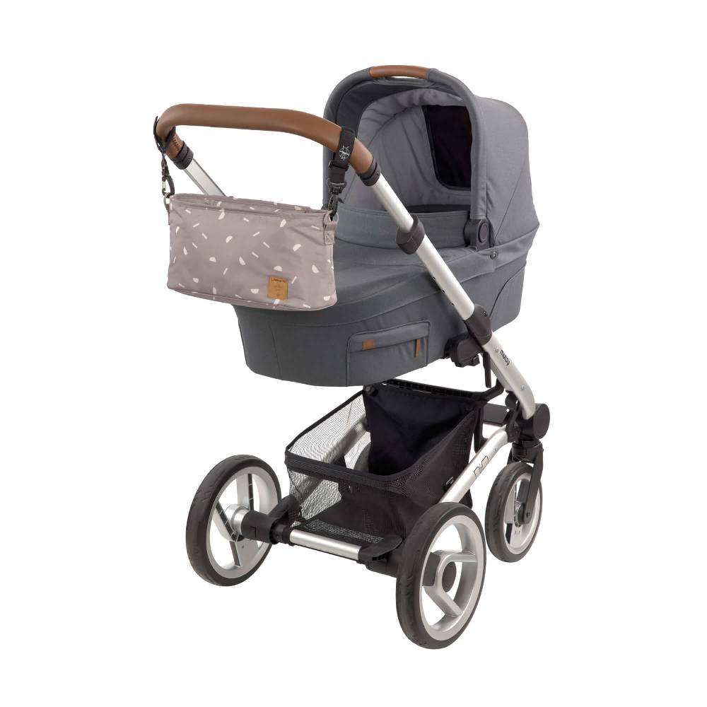 Lässig Kinderwagen Organizer - Blocks Taupe, Grau JETZT KAUFEN