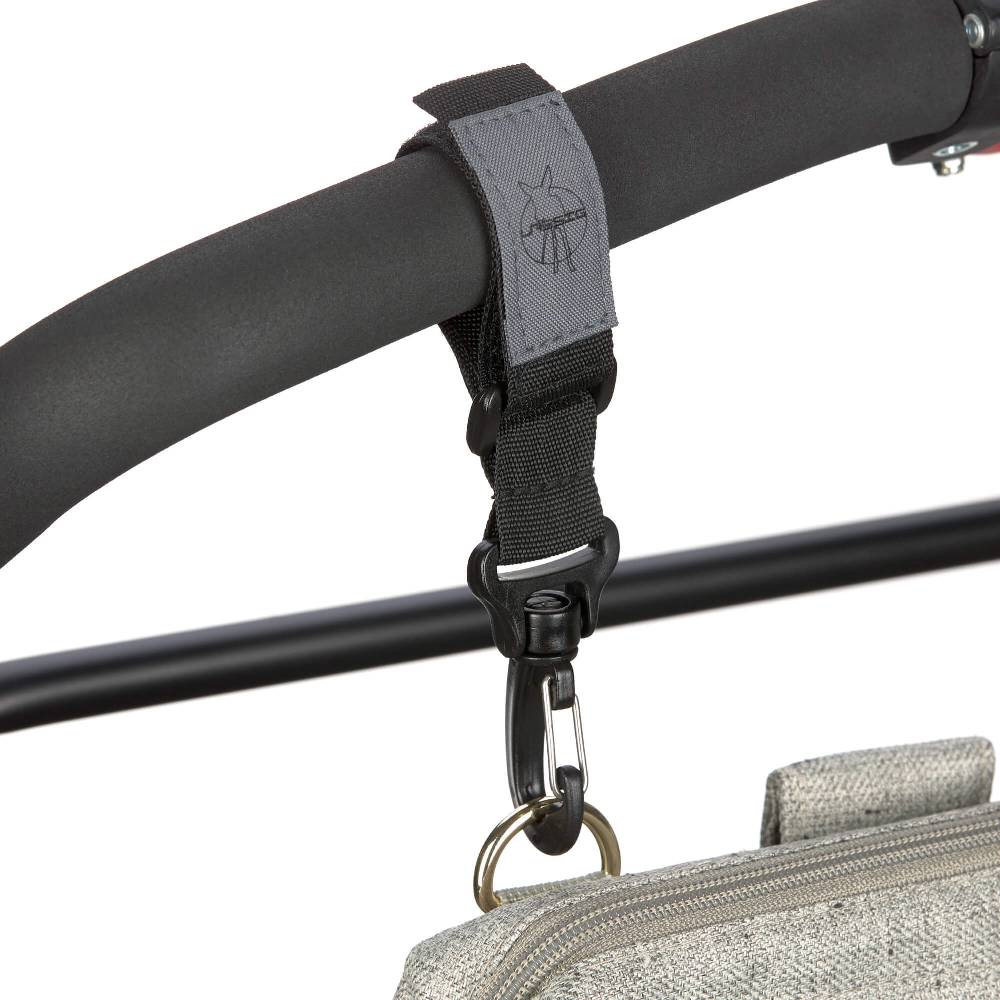 Lässig Kinderwagenhaken (2 Stk) - Stroller Hooks, black Neueste Stile