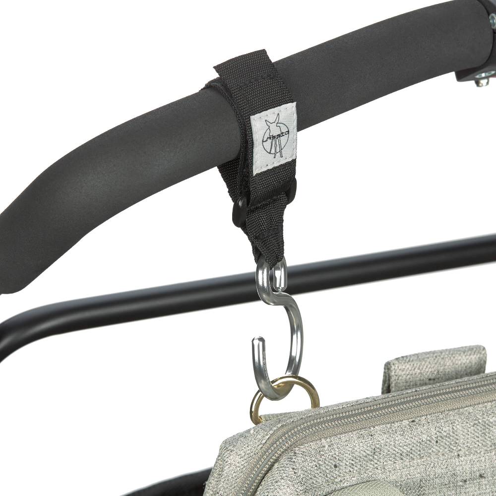 Lässig Kinderwagenhaken (2 Stk) - Stroller Hooks, metal Bis zu 50% Rabatt