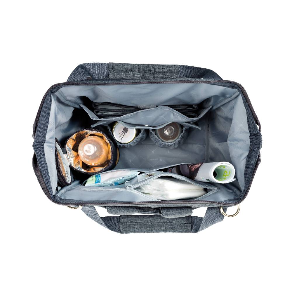 Lässig Wickelrucksack - Glam Goldie Backpack, Anthracite Bis zu 55% Rabatt