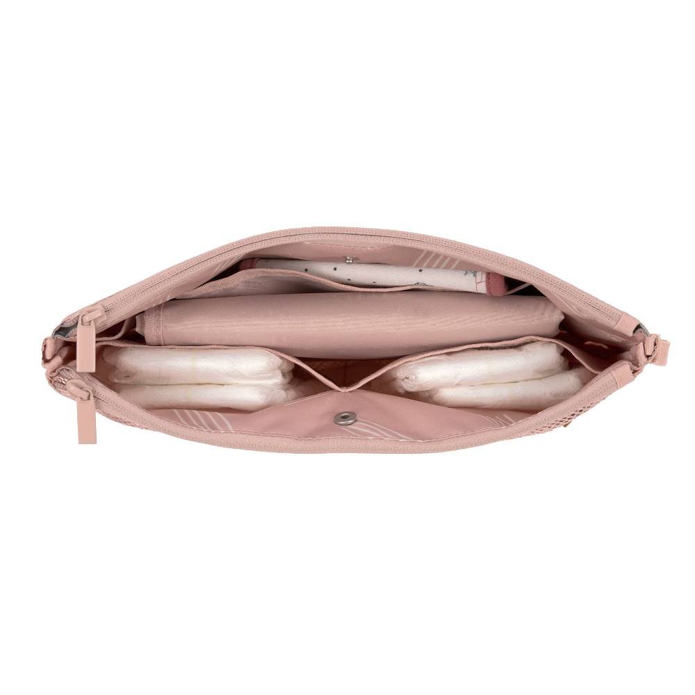 Lässig Windeltasche - Changing Organizer Soft Stripes Rose, Rosa Riesige Rabatte