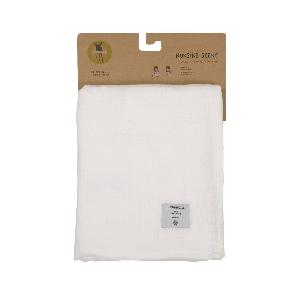Lässig Stillschal - Musselin Nursing Scarf, Milky Speichern exportieren