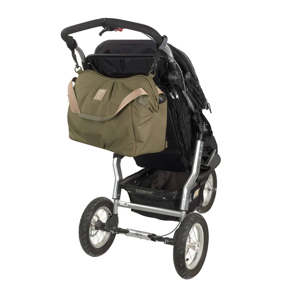 Lässig Zwillingswickeltasche - Green Label Twin, Olive zollfrei