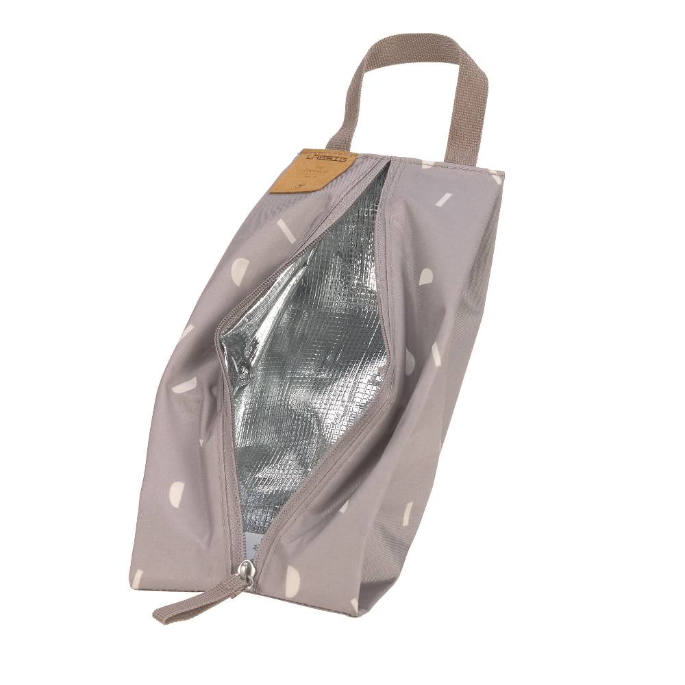 Lässig Kühltasche - Blocks Taupe, Grau