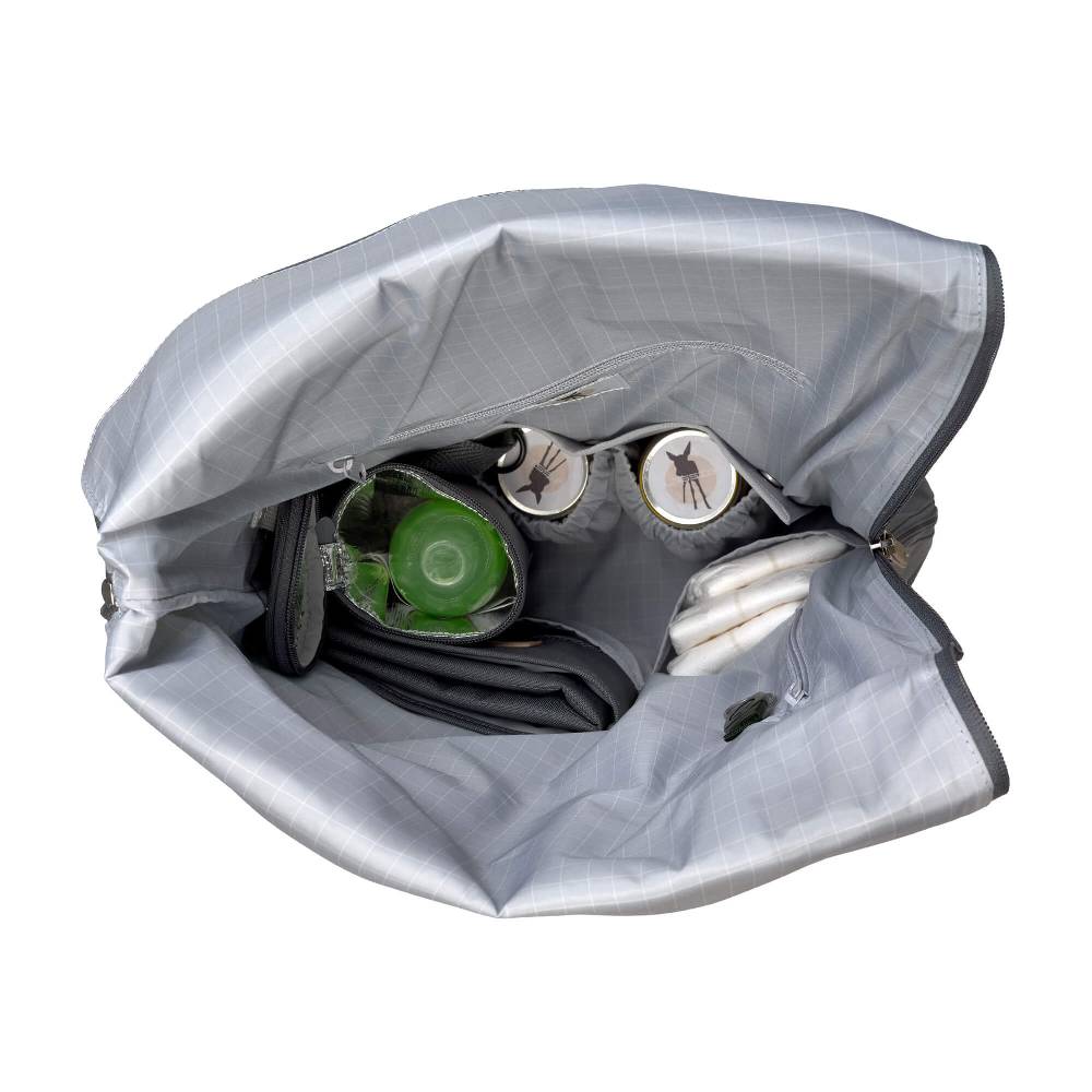 Lässig Wickelrucksack - Rolltop Backpack, Anthracite Verkauf