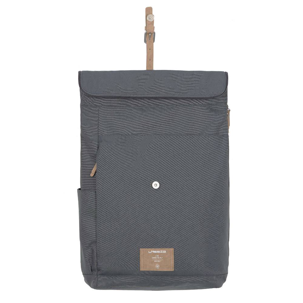 Lässig Wickelrucksack - Rolltop Backpack, Anthracite Verkauf