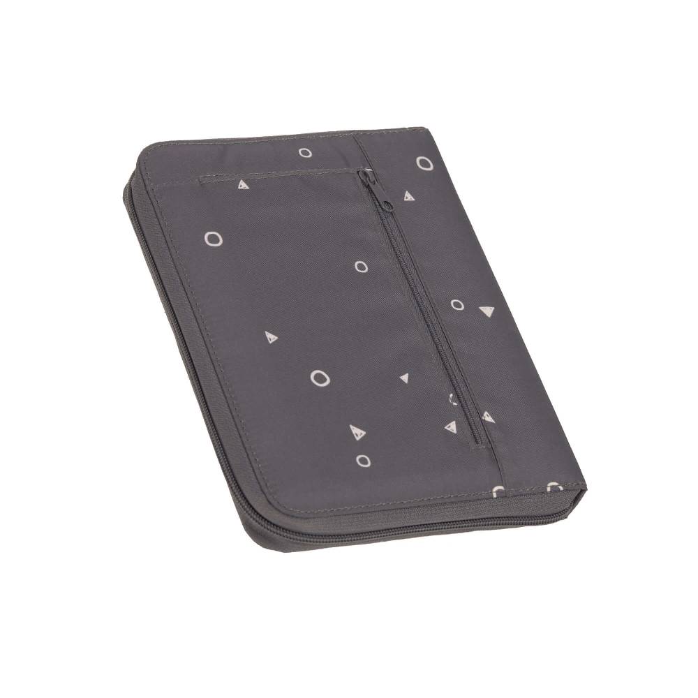 Lässig Mutterpasshülle mit Reißverschluss - Universe Anthracite, Anthrazit Sonderangebot