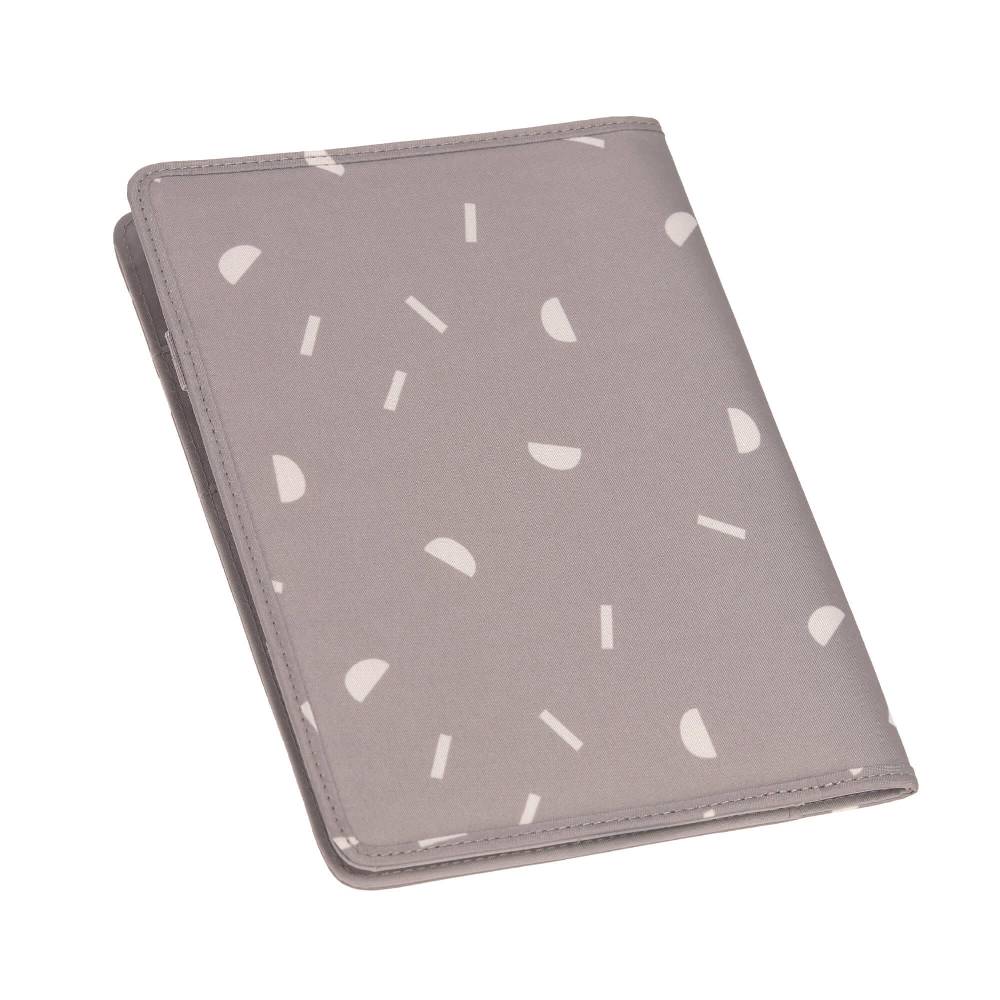 Lässig Mutterpasshülle - Blocks Taupe, Grau Versandkostenfrei