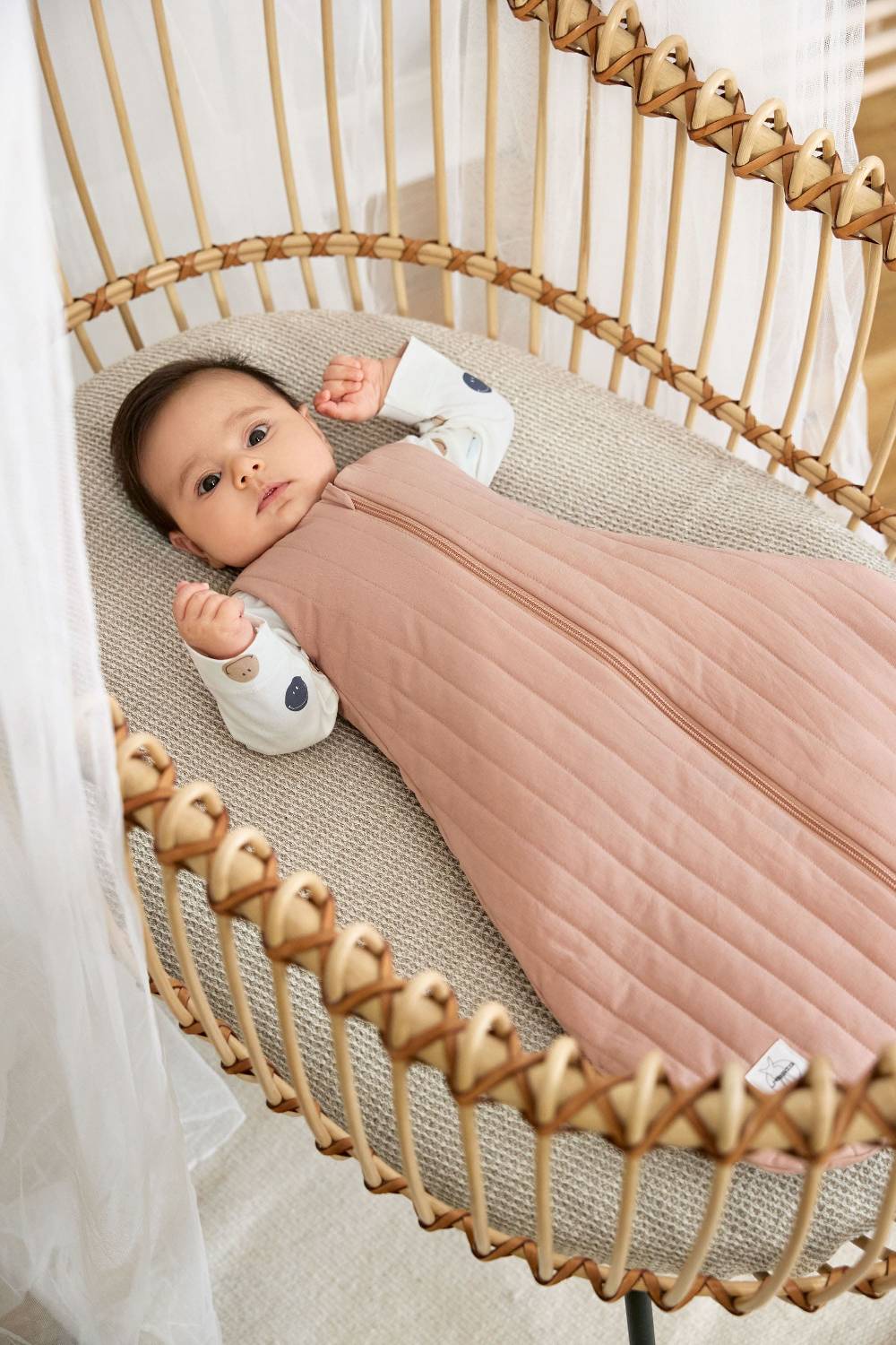 Lässig Baby Schlafsack 3 TOG - Bio Baumwolle, Ahorn Weihnachtsangebot