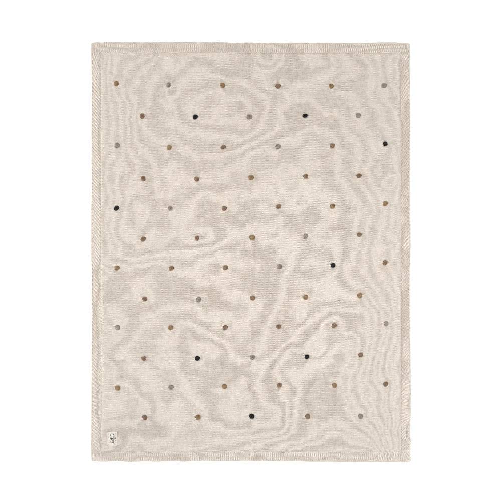 Lässig Babydecke - Bio Baumwolle, Dots Nature Zeitbegrenzte Promotion