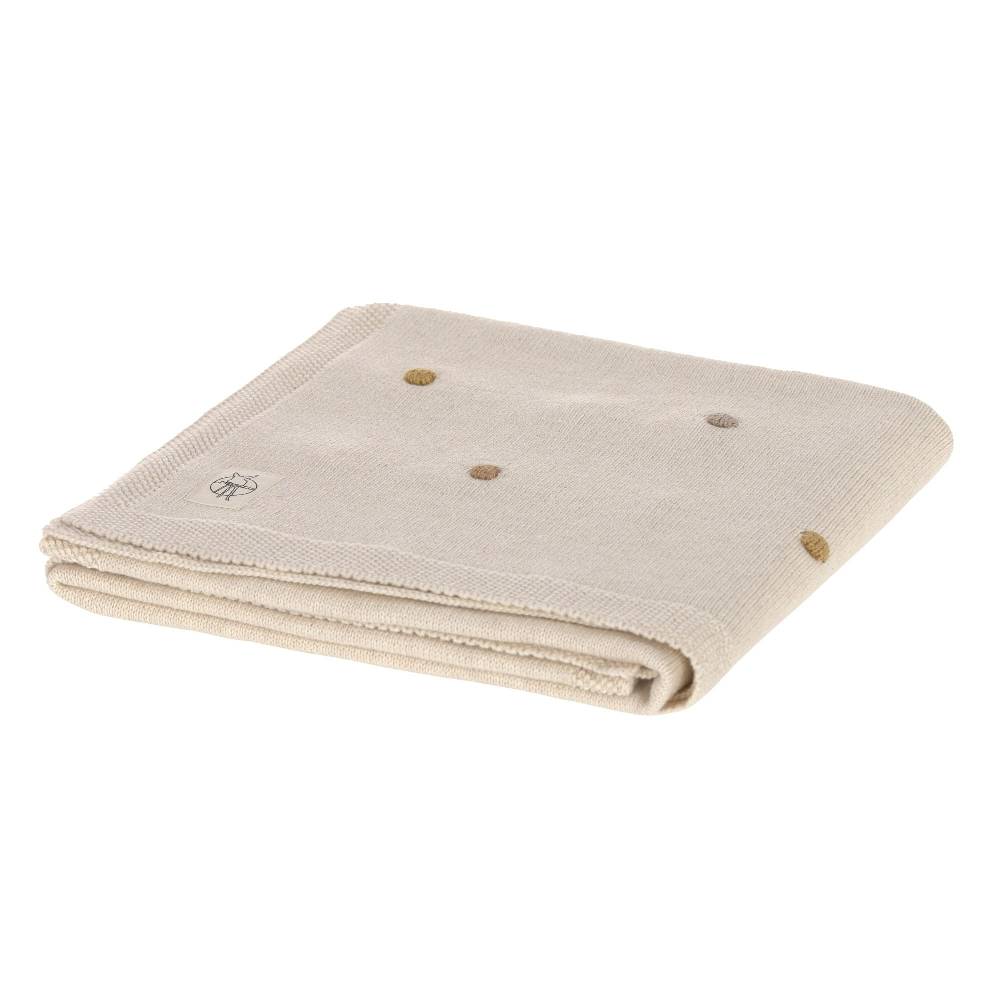 Lässig Babydecke - Bio Baumwolle, Dots Nature Zeitbegrenzte Promotion