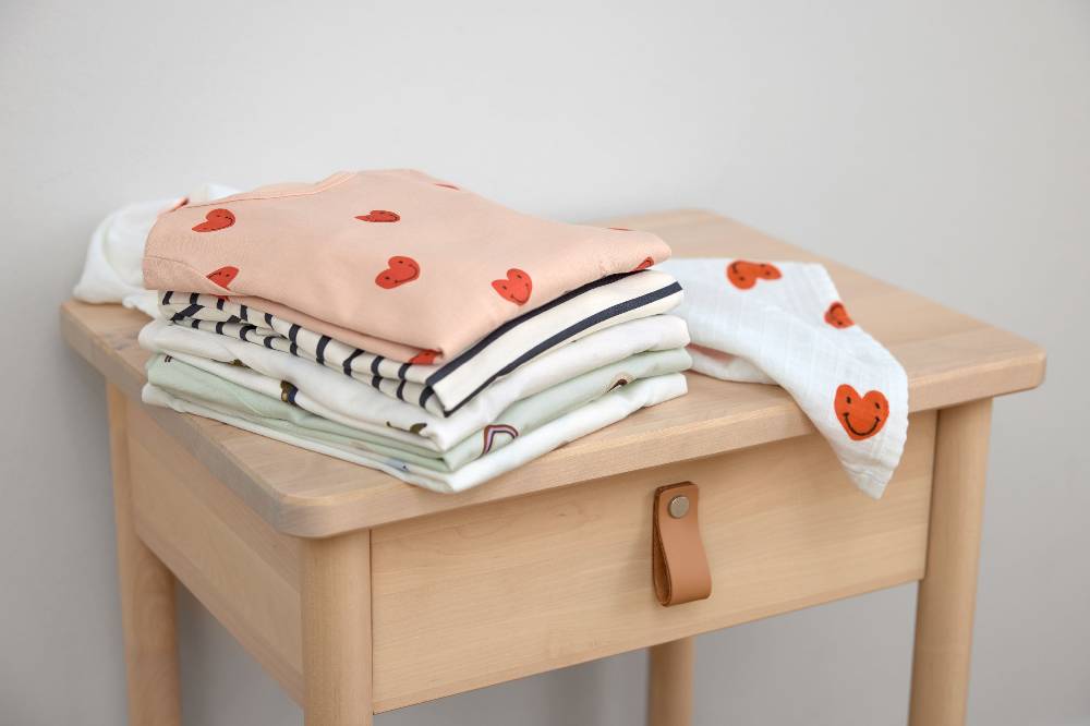 Lässig Baby Jumpsuit - Bio Baumwolle, Regenbogen, Mint Sonderangebot der Fabrik