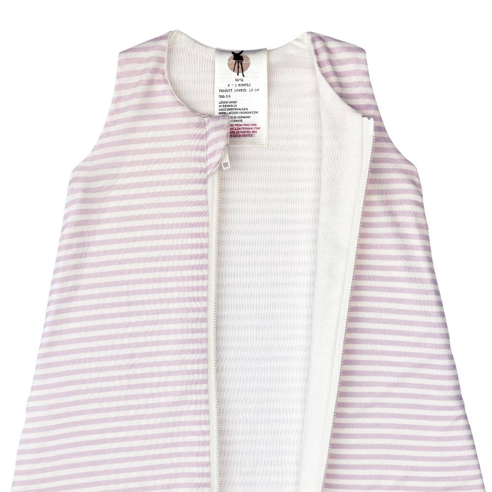 Lässig Baby Schlafsack 0,5 TOG - Gestreift, Lila Milky Discount Store für neue Produkte