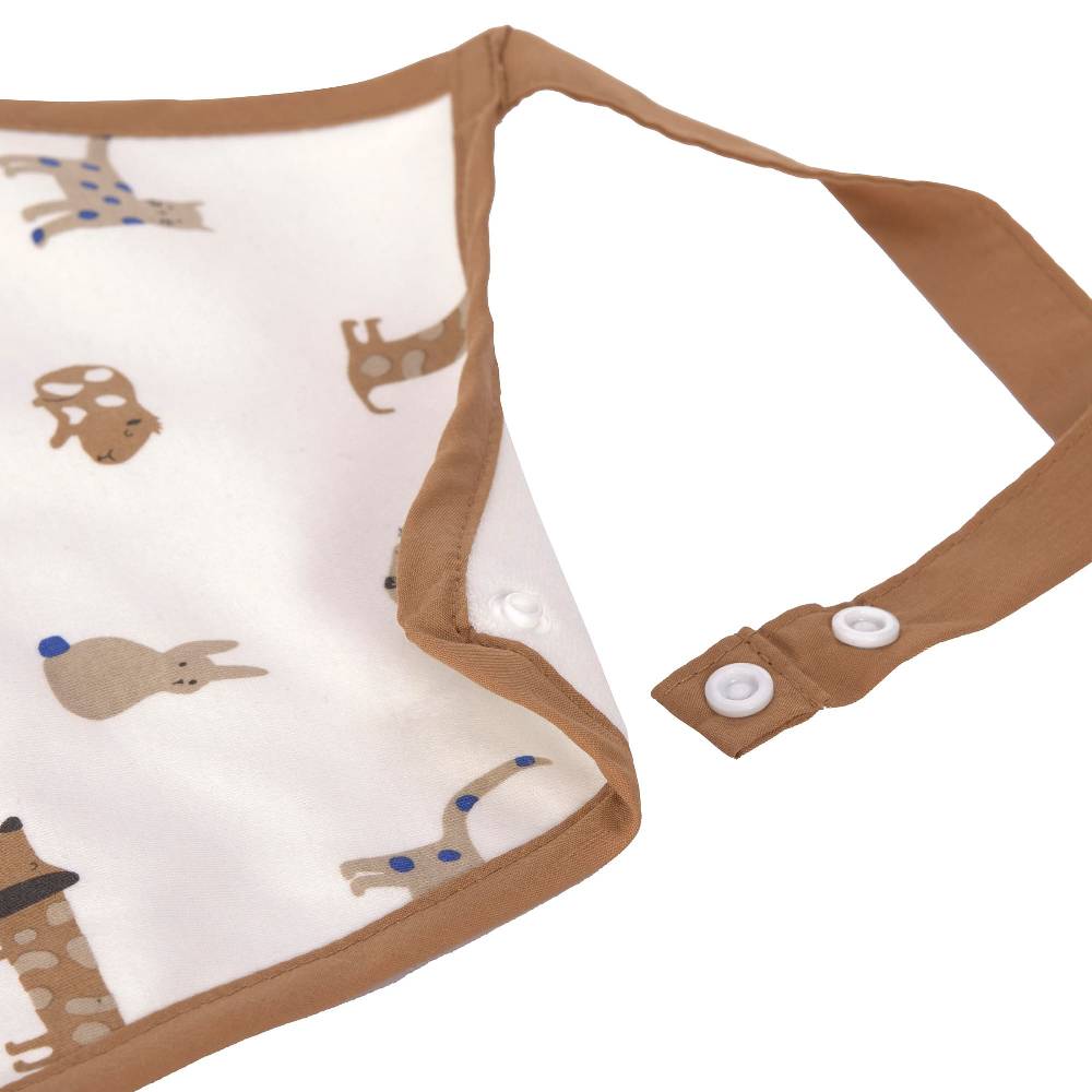 Lässig Baby Lätzchen Extra Groß (2 Stk), Little Mateys Royal Blau Fabrikladen