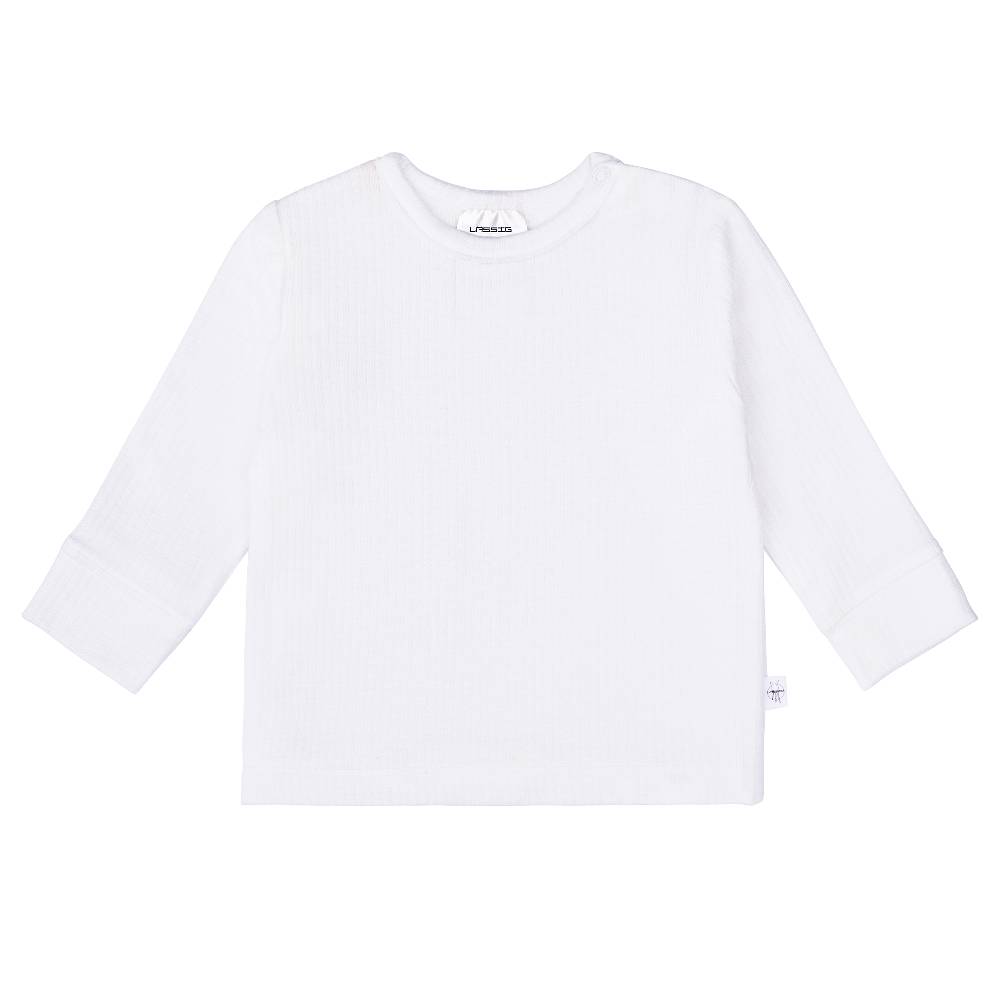 Lässig Baby Langarm Shirt - gerippt, Milky Rabatte dieses Monats