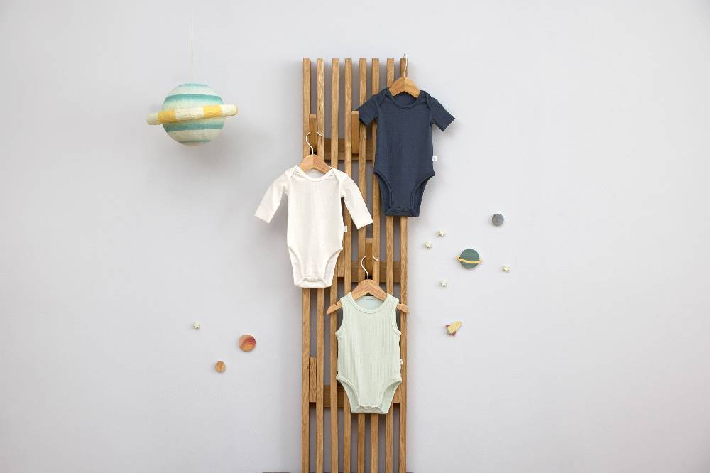 Lässig Baby Body - Ärmellos gerippt, Mint Online