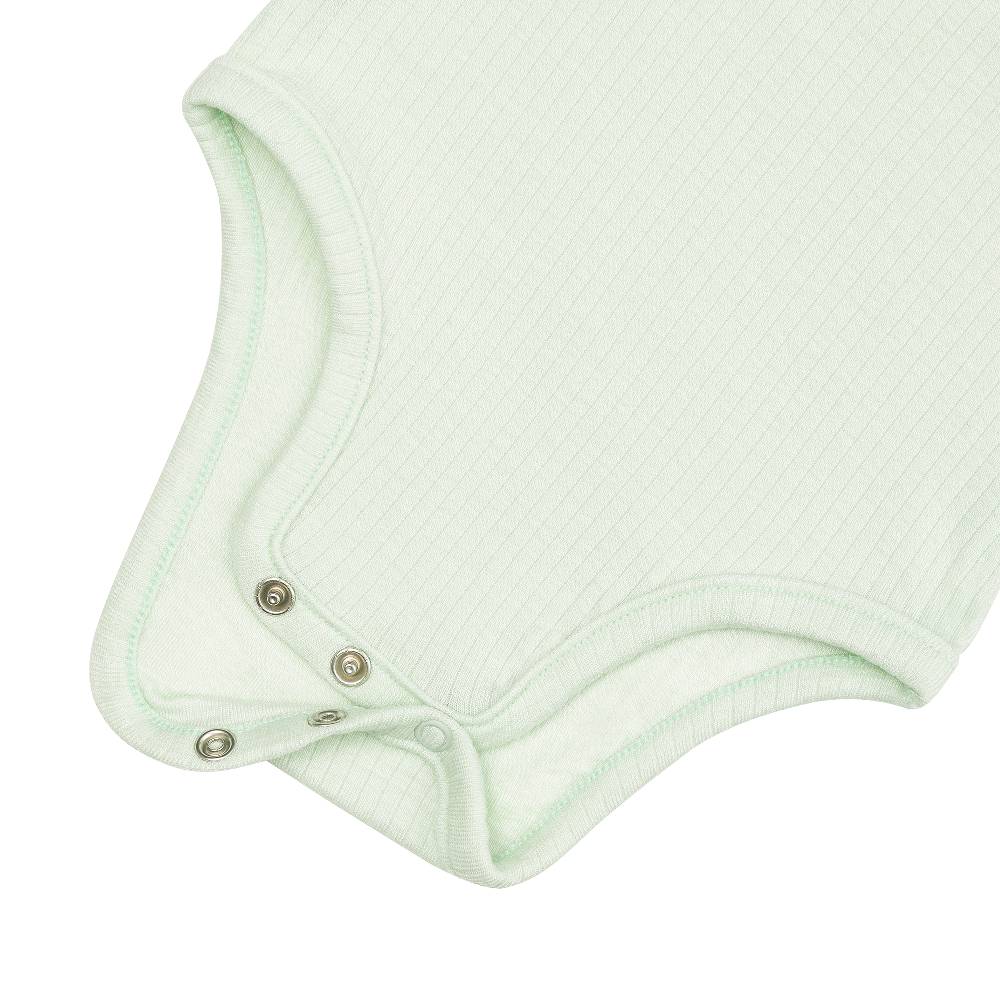 Lässig Baby Body Kurzarm - gerippt, Mint Angebote