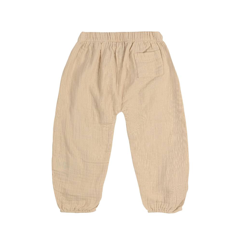 Lässig Baby Pumphose - Bio Baumwolle, Nature, Beige Rabatt