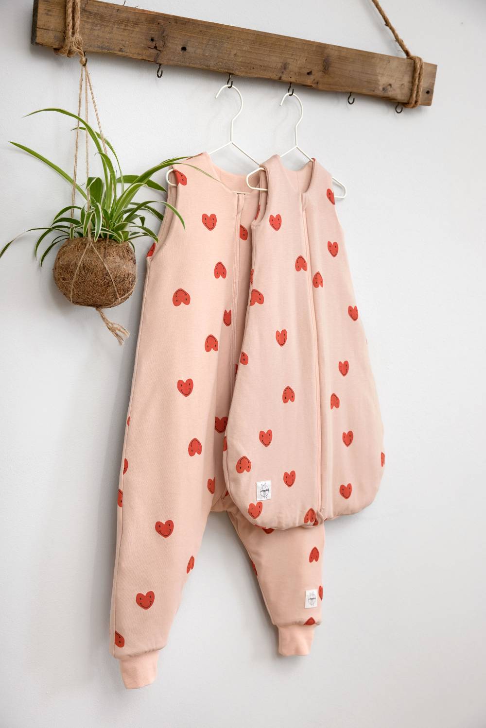 Lässig Babyschlafsack 2,5 TOG - Herz, Rosa Günstig kaufen