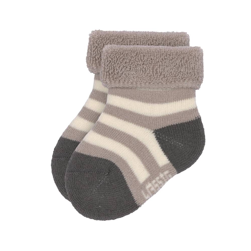 Lässig Frottee Socken Kinder (3er Set), Anthrazit Taupe Begrenztes Angebot