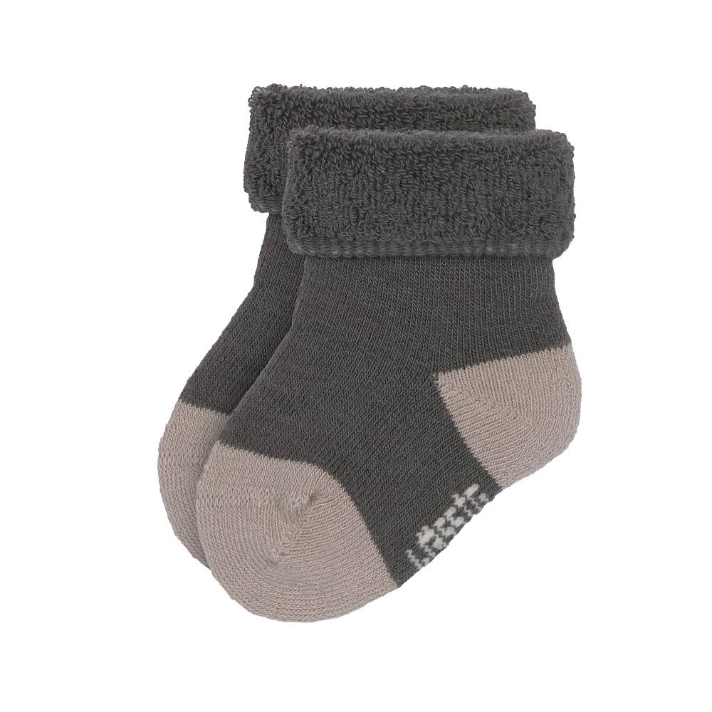 Lässig Frottee Socken Kinder (3er Set), Anthrazit Taupe Begrenztes Angebot
