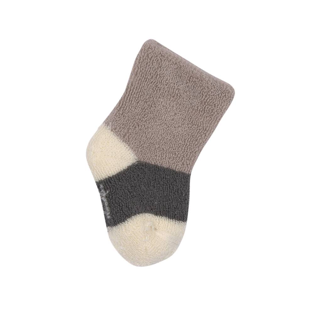 Lässig Frottee Socken Kinder (3er Set), Anthrazit Taupe Begrenztes Angebot