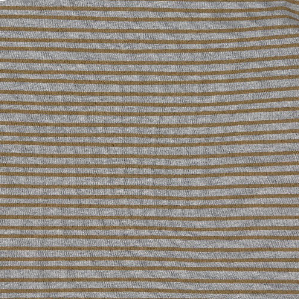 Lässig Baby Langarmshirt - Bio Baumwolle, Striped, Grau Mélange Exklusivangebot